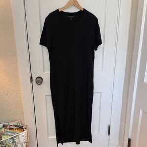 Banana Republic Classic Black Midi Dress